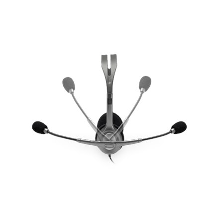 Logitech | Stereo slúchadlá | H111 | Vstavaný mikrofón | 3,5 mm | Sivá - Image 7