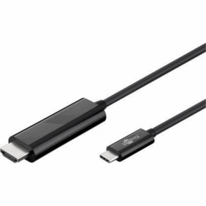 Goobay | Samec | 24-pinový USB-C | Samec | 19-pinový HDMI typ A | 1,8 m | Čierna