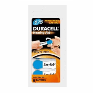 Duracell | A675/DA675/ZL675 | Zinkové vzduchové články | 6 ks.