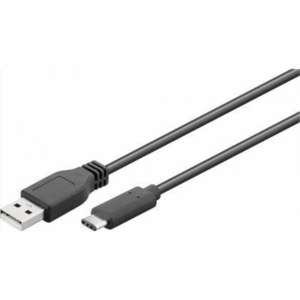 Kábel Goobay 55468 USB 2.0 (USB-C™ na USB A), čierny