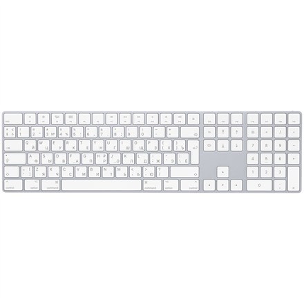 Apple | Magic Keyboard s numerickou klávesnicou | Štandardná | Bezdrôtová | PL/RU - Image 7