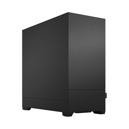 Fractal Design | Pop Silent | Bočné okienko | Čierna pevná | ATX, mATX, Mini ITX | Napájací zdroj je