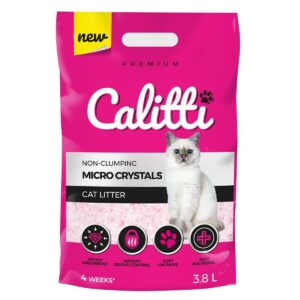 Calitti Micro Crystals – Silikónová podstielka pre mačky 3,8 l