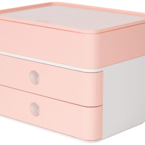 HAN HA-1100-86 Smart-box Plus Allison 2 zásuvky a box Flamingo Pink
