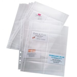 Sigel SI-VZ351 Puzdro na vizitky na vizitky A4 2 riadky