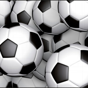 Kangaro K-0014D116 Podložka na stôl PP 38x58cm Dizajnové futbalové lopty