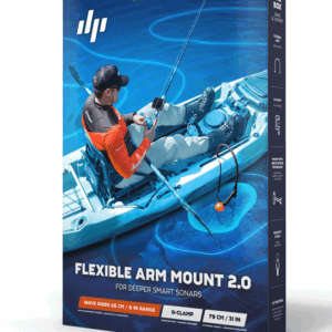 Deeper | Deeper Flexible Arm Mount 2.0 | Sonar mount | Black