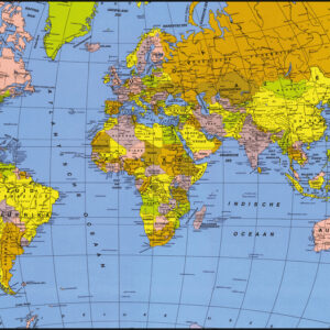 Kangaro K-0014W501 Podložka na stôl 579 x 379 mm s mapou sveta