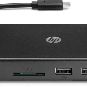 Hewlett-Packard Cestovný viacportový rozbočovač HP USB-C