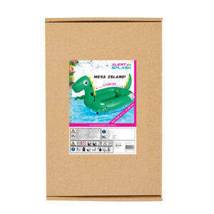 Alert Splash Mega nafukovací Dino ostrov 240×180 cm
