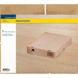 Raadhuis RD-351144-10 Ready box Opätovne uzavierateľný 305x215x50mm Hnedá 10 ks