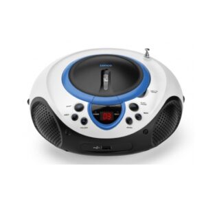 Prenosný CD/USB prehrávač Lenco SCD38 modrý