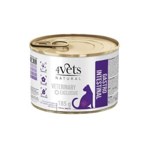 4vets 4VETS Natural Gastro Intestinal Cat – mokré krmivo pre mačky – 185 g