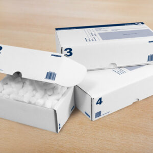 Raadhuis Radnica RD-351119-5 Poštová balíková škatuľa 2 200x140x80mm Potlačená 5 ks