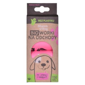 Starch Bag ŠKROBOVÉ VRECKO – Vrecká na psie exkrementy – 8 x 15