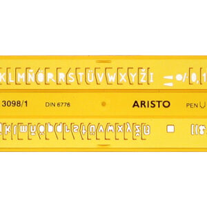 Aristo AR-5301/3 Šablóna listu 3,5 mm H-profil Forma listu B Priama