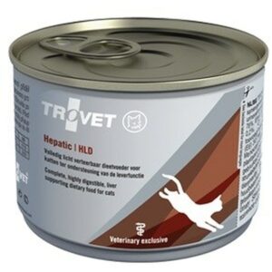 TROVET Hepatic HLD s kuracím mäsom – mokré krmivo pre mačky – 200 g