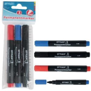 Stylex Permanent Markers 3 ks