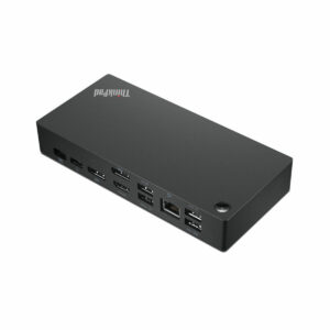 Lenovo 40AY0090EU dok/replikátor portov pre notebook Káblový USB 3.2 Gen 1 (3.1 Gen 1) Type-C Čierna