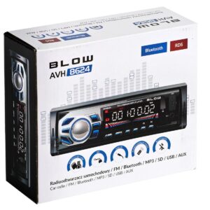 Rádio do auta BLOW AVH-8624, čierne