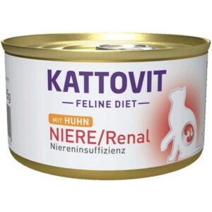 KATTOVIT Feline Diet Niere/Renal Chicken – mokré krmivo pre mačky – 185 g