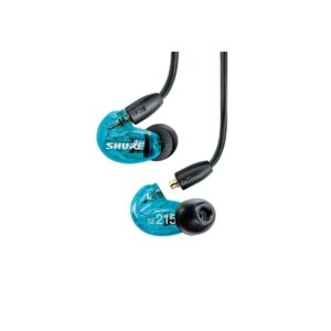 SHURE Shure AONIC 215 – slúchadlá do uší s jedným meničom a 3,5 mm káblom (modré)