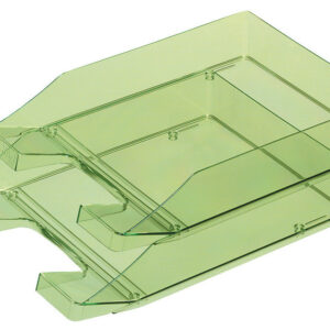 HAN HA-1026-X-27 Zásobník na listy A4 štandardný priehľadný zelený