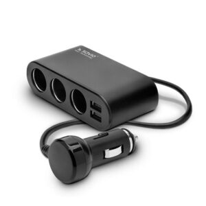 SAVIO Savio rozbočovač zásuviek do autozapaľovača 12/24V SA-024