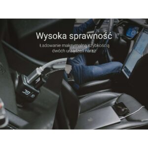 Nabíjačka mobilných zariadení Green Cell CAD33 čierna