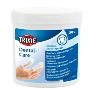 TRIXIE Dental-Care čistiace obrúsky na zuby – 50 ks.
