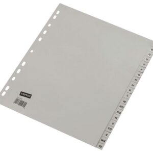 Ahrend Ofc-tab1 Tabs A4 A – Z Grey / Set 20 ks