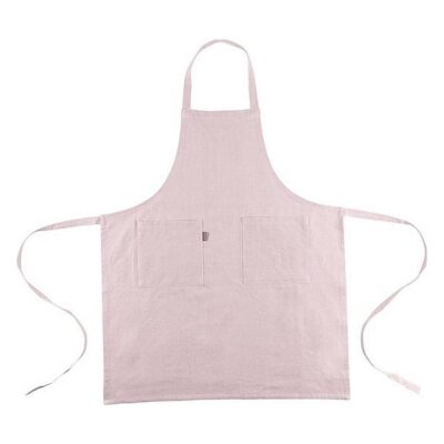 Linen&More Ľanové šortky do kuchyne Indi Light Pink 75 x 90 cm