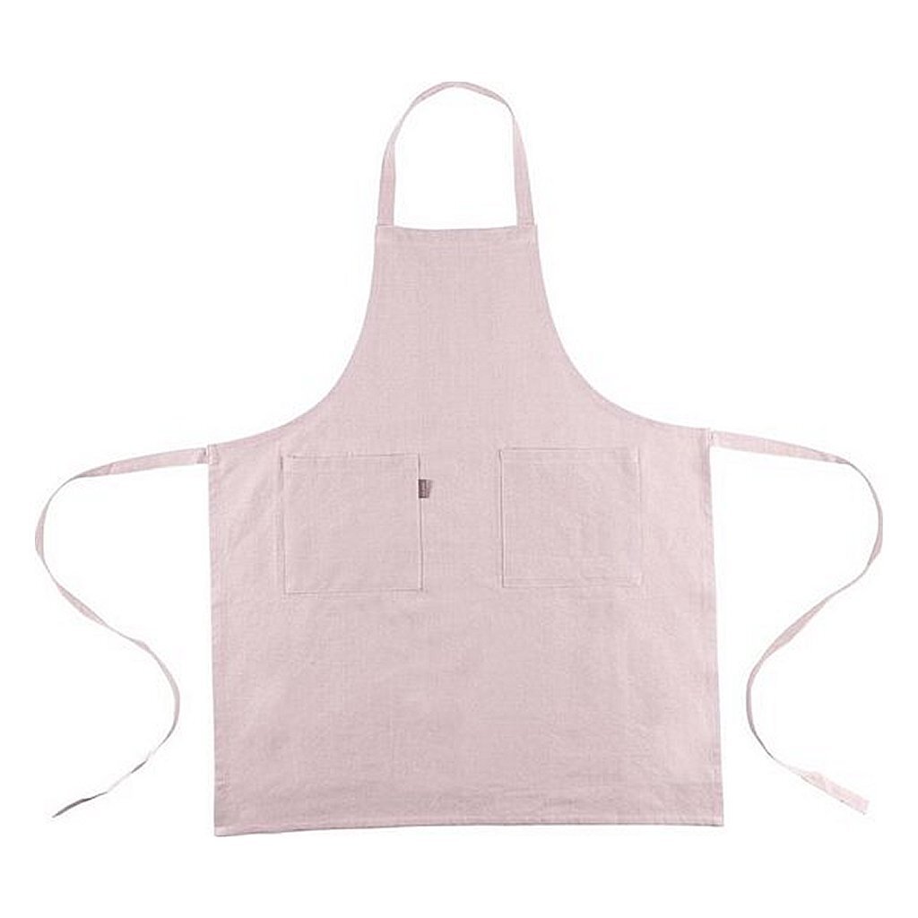 Linen&More Ľanové šortky do kuchyne Indi Light Pink 75 x 90 cm