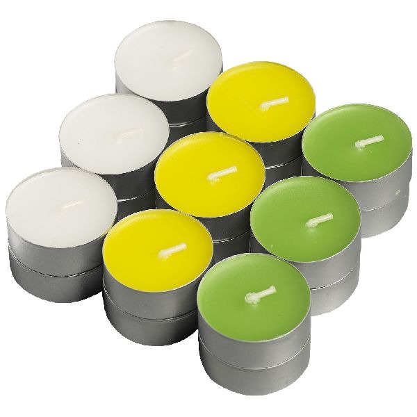 Čajové sviečky Bolsius Citrón/Bazalka 18 ks