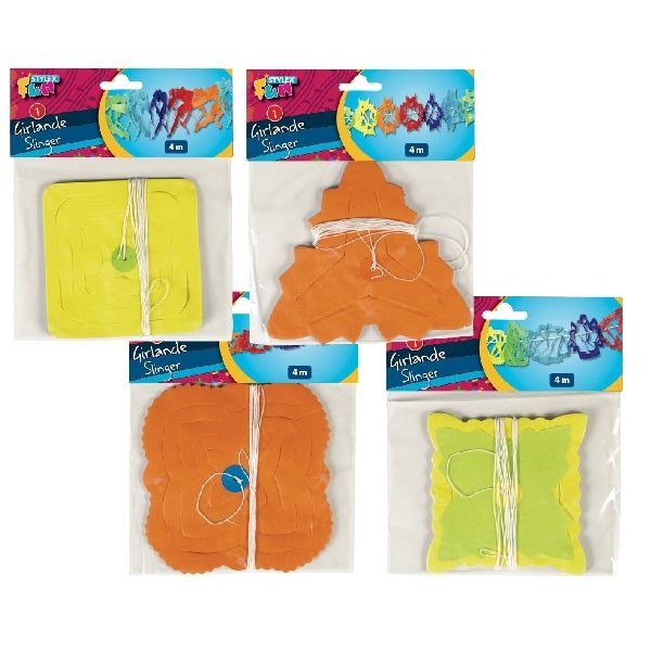 Stylex Party girlanda 4 metre Rozmanité