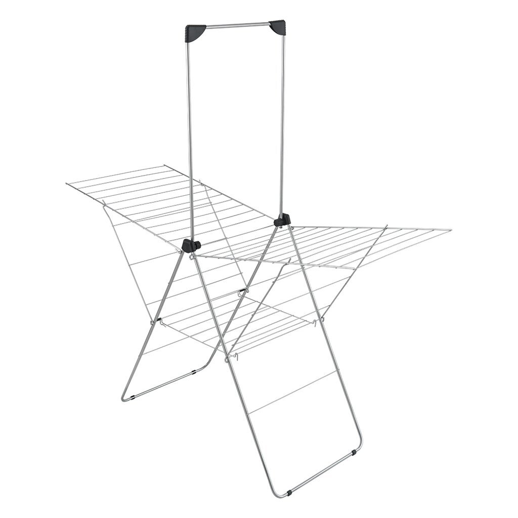 Sušiaci stojan Metaltex Monsoon 30 m Dĺžka sušenia strieborný