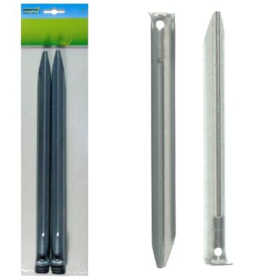Campking Kemping 10x Stanový kolík polguľatý 24cm