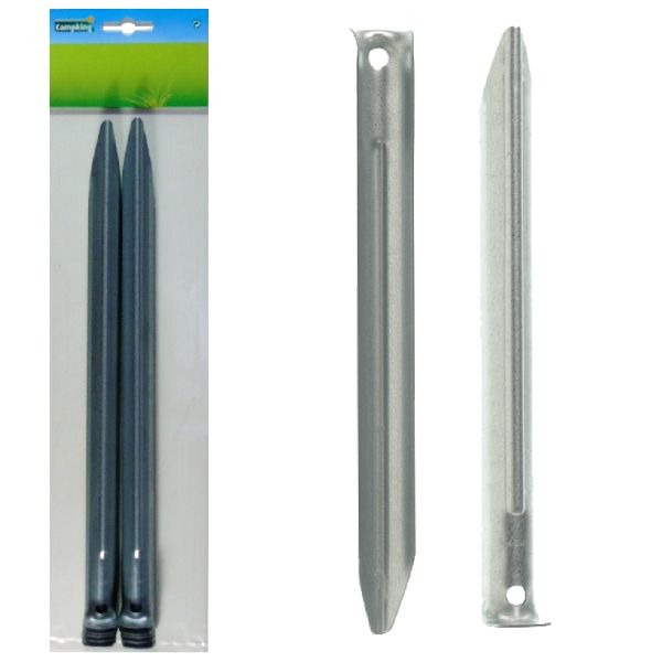Campking Kemping 10x Stanový kolík polguľatý 24cm