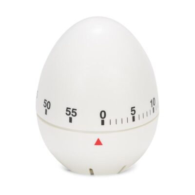 Patisse Kitchen Timer Vajíčko 7 cm biele