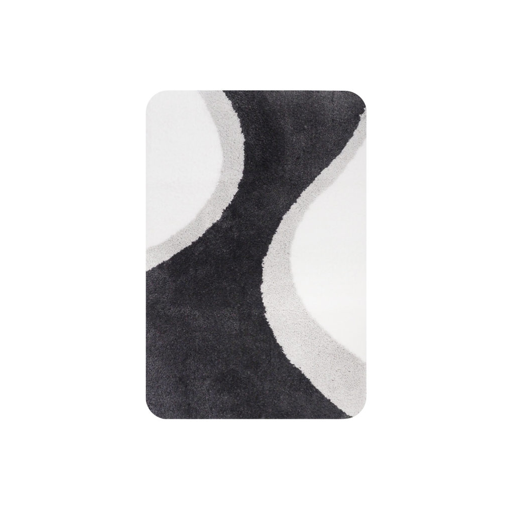 Dutch House Holandský domček Bathmat Metz 60x90 cm Sivá