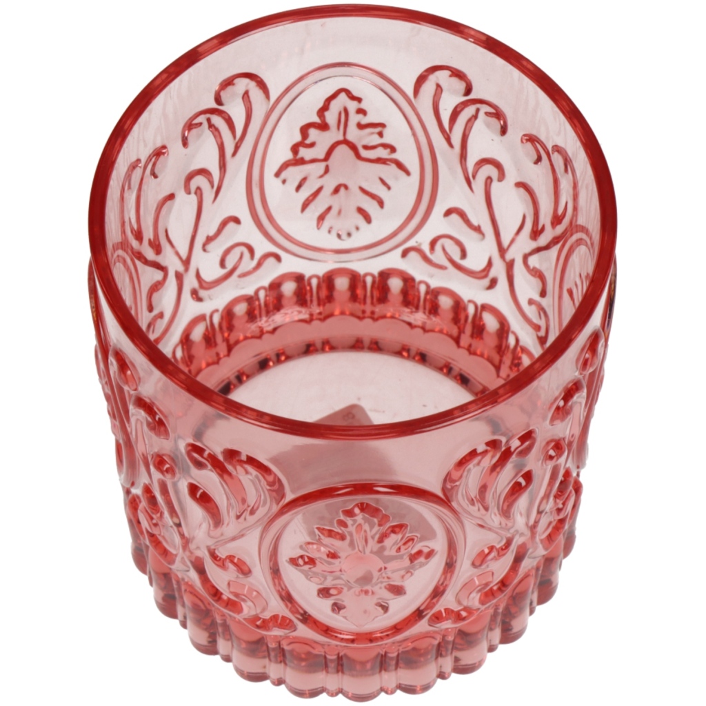 Overige Merken Pohár na pohár 8,9 x 9,5 cm Ružová/Transparentná