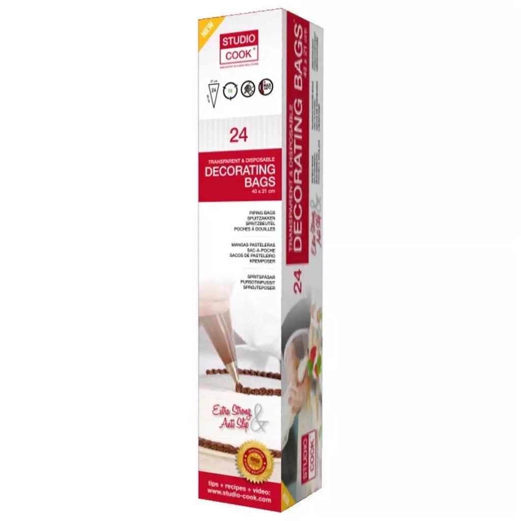 Basic Studio Cook Decoration Jednorazové vrecúška na fajku 24 ks