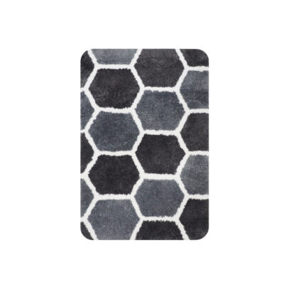 Dutch House Holandský dom Rennes Bathmat 60×90 cm Sivá