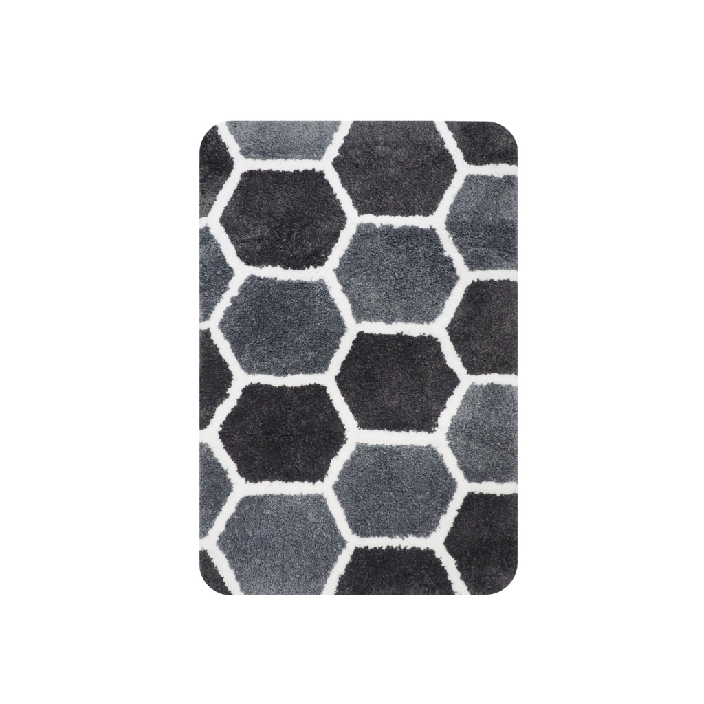 Dutch House Holandský dom Rennes Bathmat 60x90 cm Sivá