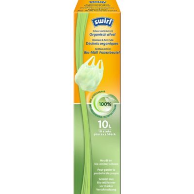 Swirl BIO pedálové vrecia na odpadky s rukoväťou 10L 10 ks