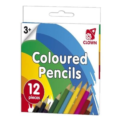 Clown Farebné ceruzky klaun 12 ks