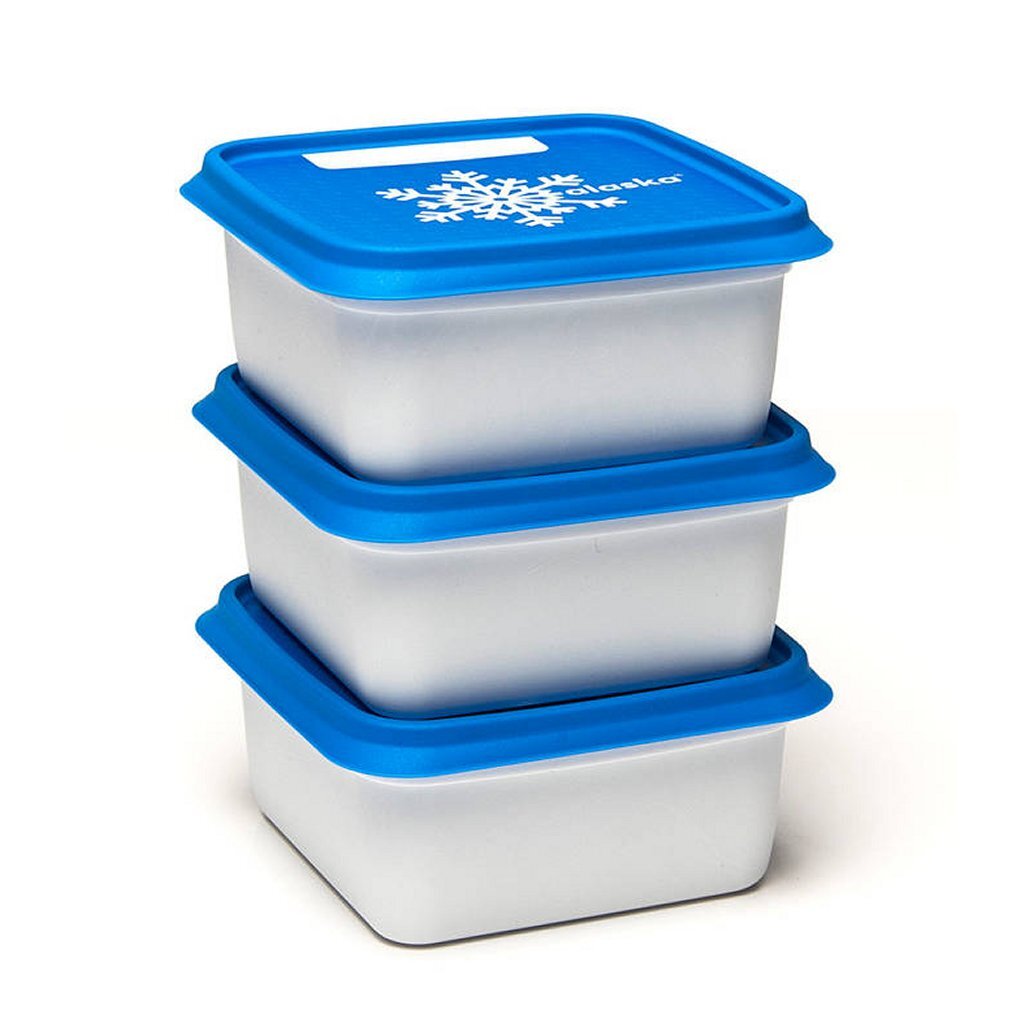 DBP Alaska mraziace boxy 500 ml 3 ks modrá/biela