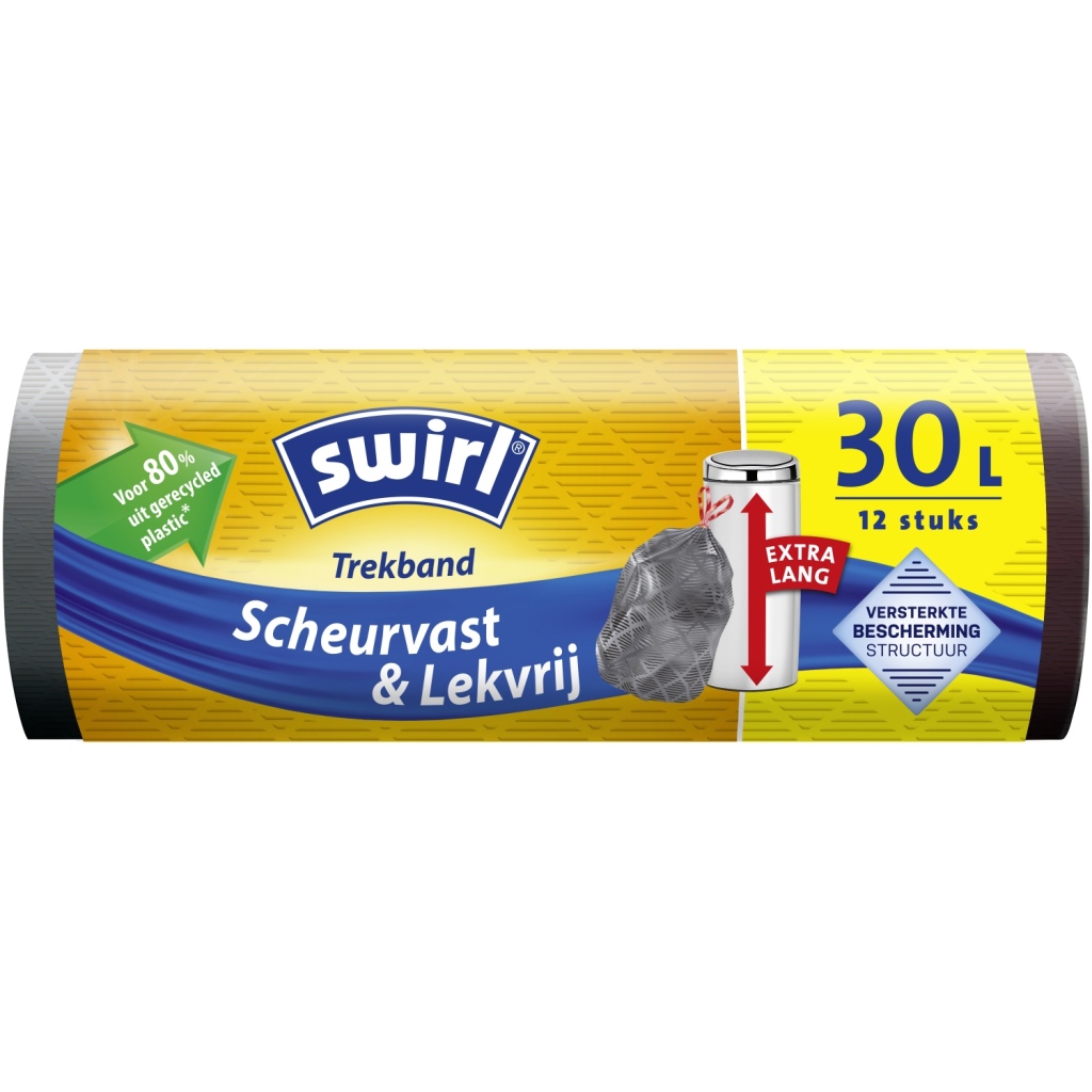 Swirl XL vrecia na pedále so šnúrkou 30L 12 ks