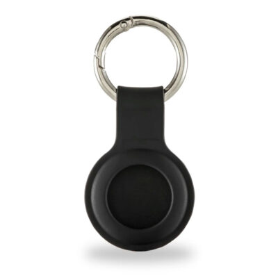 Hama Keychain Fantastic Feel For Apple AirTag Silikónový vzhľad Black