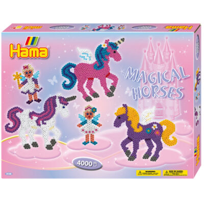 Hama Strijkkralen Hama Magical Horses Nažehľovacie korálky 4000 ks